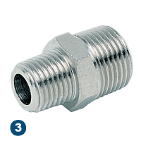 Borstnippel Konisch Verloop