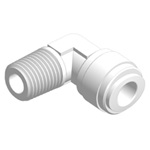 Knie inschroef koppeling insteek